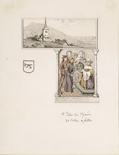 Saint Peter Above Begunje by Ladislav Benesch